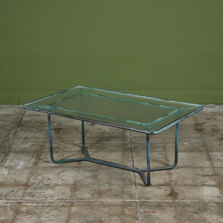 Walter Lamb for Brown Jordan Bronze Patio Coffee Table