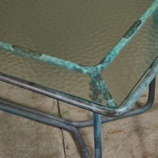 Walter Lamb for Brown Jordan Bronze Patio Coffee Table