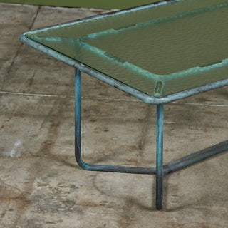 Walter Lamb for Brown Jordan Bronze Patio Coffee Table