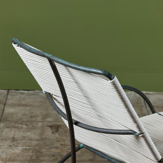 Walter Lamb for Brown Jordan Bronze Patio Chaise Lounge