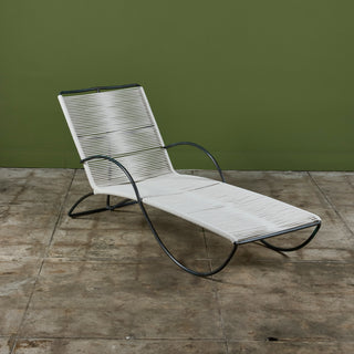 Walter Lamb for Brown Jordan Bronze Patio Chaise Lounge