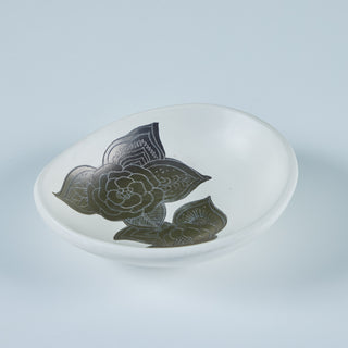 Sascha Brastoff Camellia Bowl