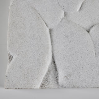 Textural White Stone Slab