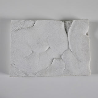 Textural White Stone Slab