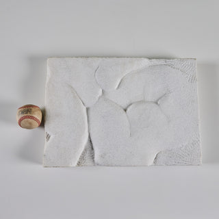 Textural White Stone Slab