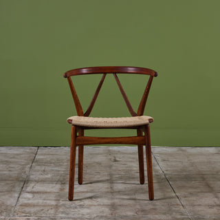 Henning Kjærnulf Model 255 Dining Chair for Bruno Hansen