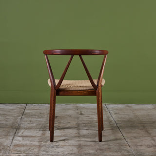 Henning Kjærnulf Model 255 Dining Chair for Bruno Hansen