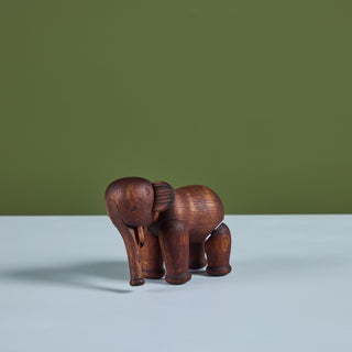 Kay Bojesen Wooden Elephant Figurine