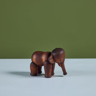 Kay Bojesen Wooden Elephant Figurine