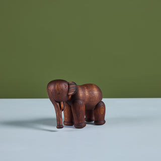 Kay Bojesen Wooden Elephant Figurine