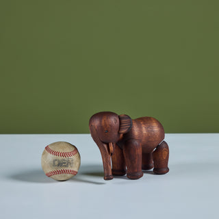 Kay Bojesen Wooden Elephant Figurine