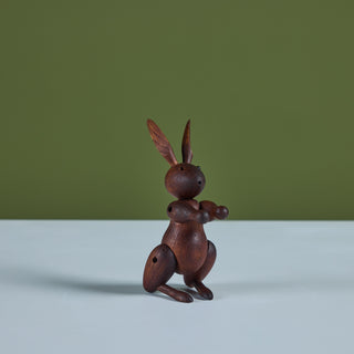 Kay Bojesen Wooden Rabbit Figurine