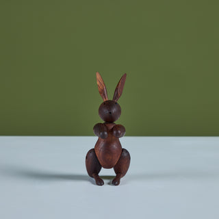 Kay Bojesen Wooden Rabbit Figurine