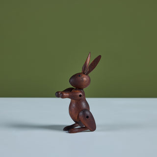 Kay Bojesen Wooden Rabbit Figurine