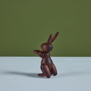 Kay Bojesen Wooden Rabbit Figurine