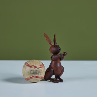 Kay Bojesen Wooden Rabbit Figurine