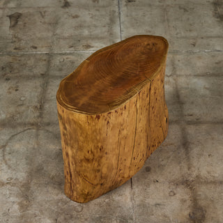 Cypress Wood Stump Side Table or Stool