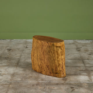 Cypress Wood Stump Side Table or Stool