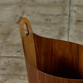 Rosewood Wastebasket by Einar Barnes for P.S. Heggen