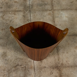 Rosewood Wastebasket by Einar Barnes for P.S. Heggen