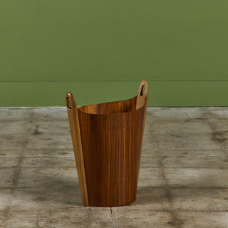 Rosewood Wastebasket by Einar Barnes for P.S. Heggen