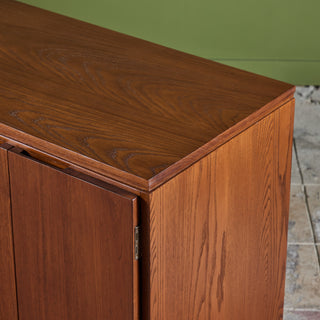 ON HOLD ** Solid Oak Credenza