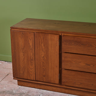 ON HOLD ** Solid Oak Credenza