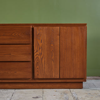 ON HOLD ** Solid Oak Credenza