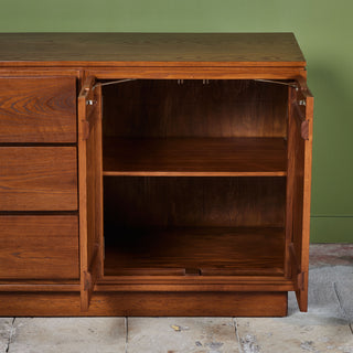 ON HOLD ** Solid Oak Credenza