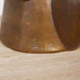 Camilo Otero Bronze Abstract Sculpture