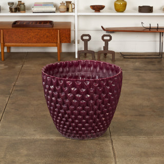 David Cressey Phoenix-1 Planter in Purple Glaze for Architectural Pottery