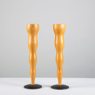 Pair of Candlesticks by Mikael Björnstjerna for Boda Nova