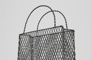 Gio Ponti Style Expanded Metal Shopping Bag