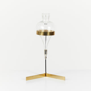 Glass and Brass Decanter by Carl Auböck