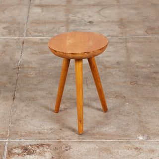 Oak Tripod Milking Stool