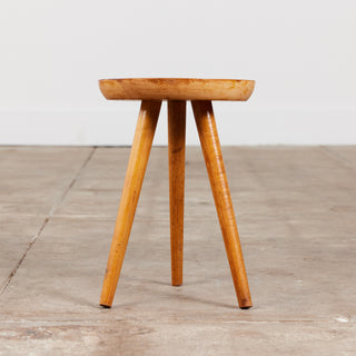 Oak Tripod Milking Stool