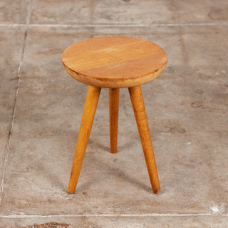 Oak Tripod Milking Stool