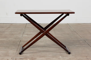 Knud Andersen Rosewood Folding Side Table for Aarhus