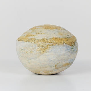 Studio Ceramic "Globe" Glazed Sculpture