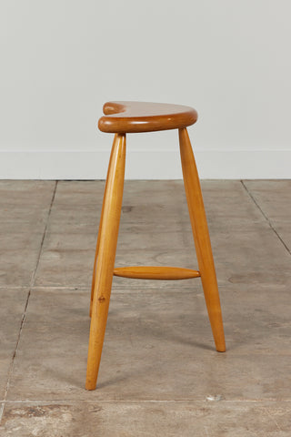 Studio Craft Crescent Tripod Stool