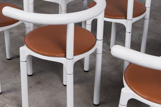 Set of Six Kartell Dining Chairs by Anna Castelli Ferrieri