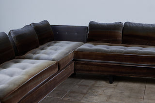 Split Arm Sectional Sofa by Edward Wormley for Dunbar