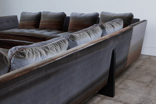 Split Arm Sectional Sofa by Edward Wormley for Dunbar